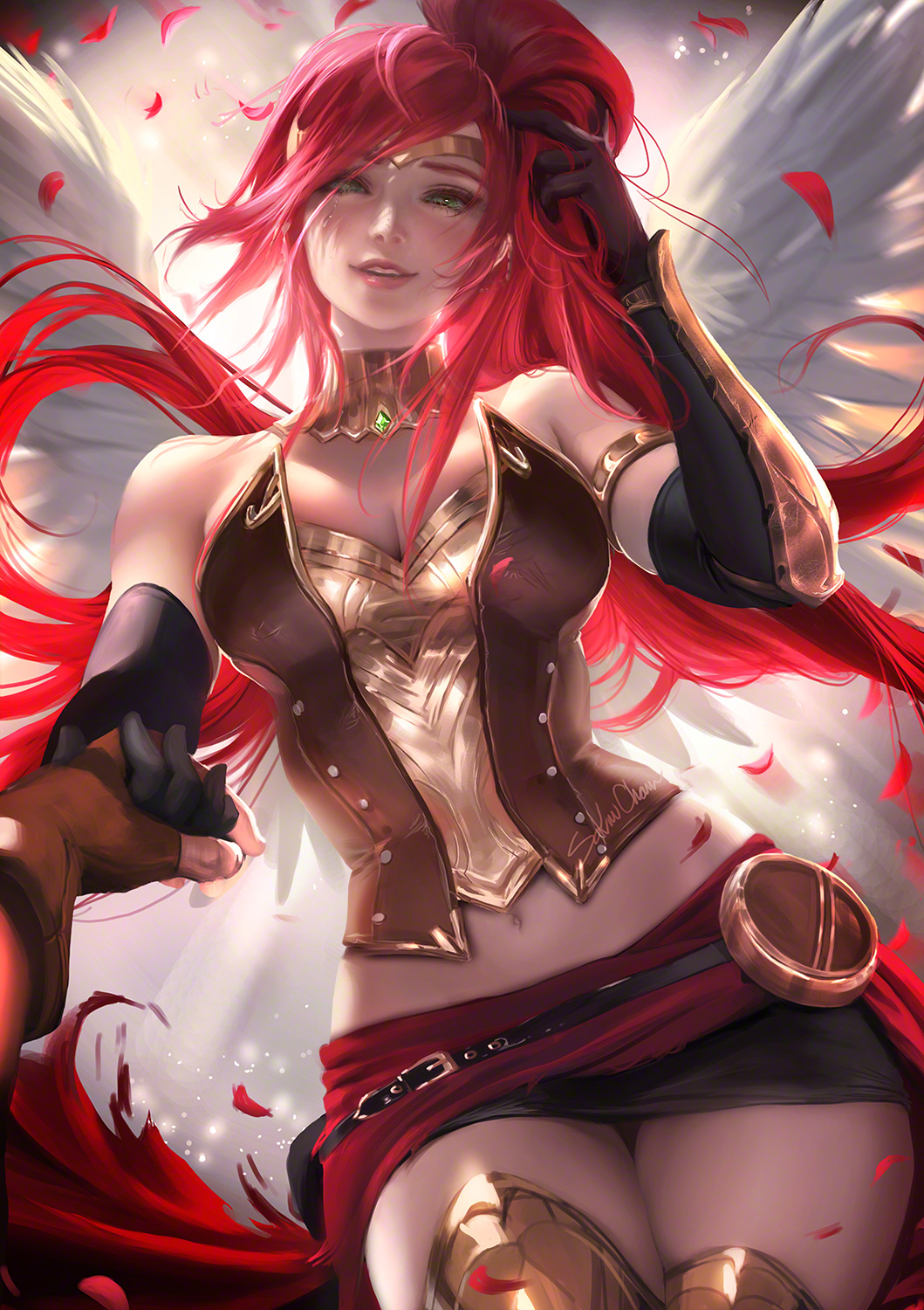 rwby美国动画精美人物图包pyrrha篇