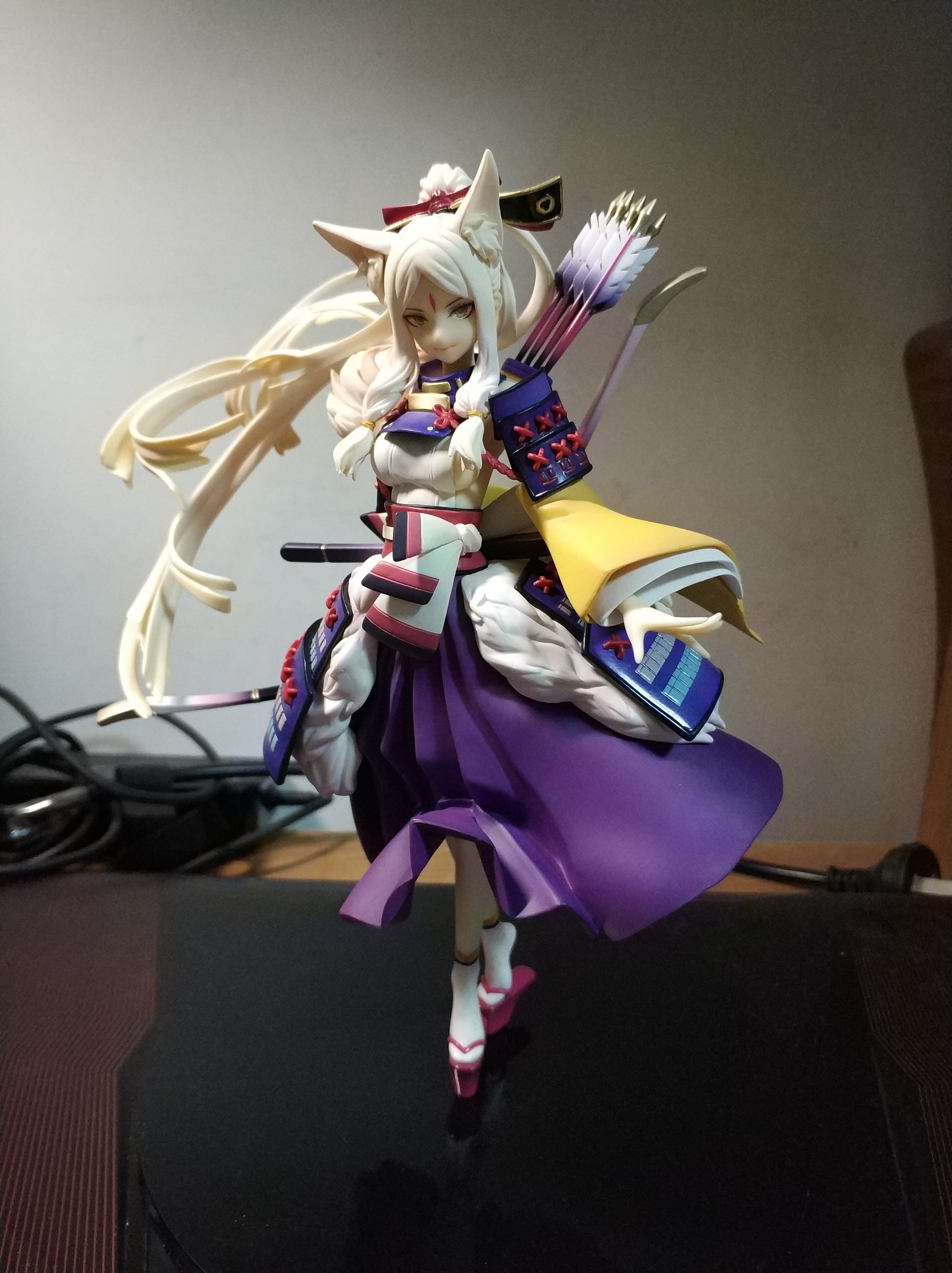 阴阳师白狼手办开箱