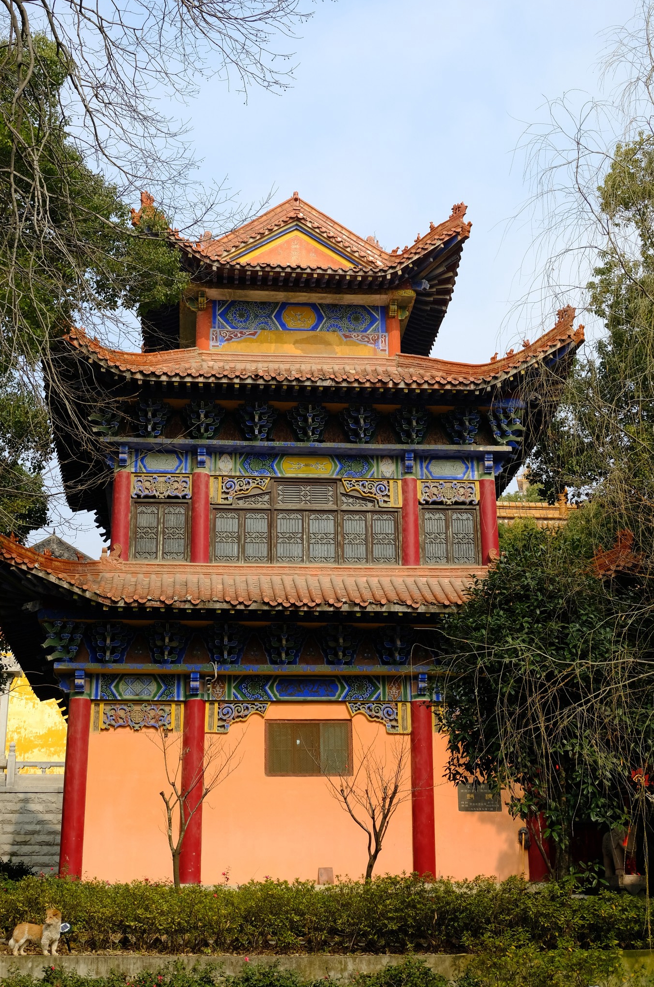 武汉著名寺庙图片