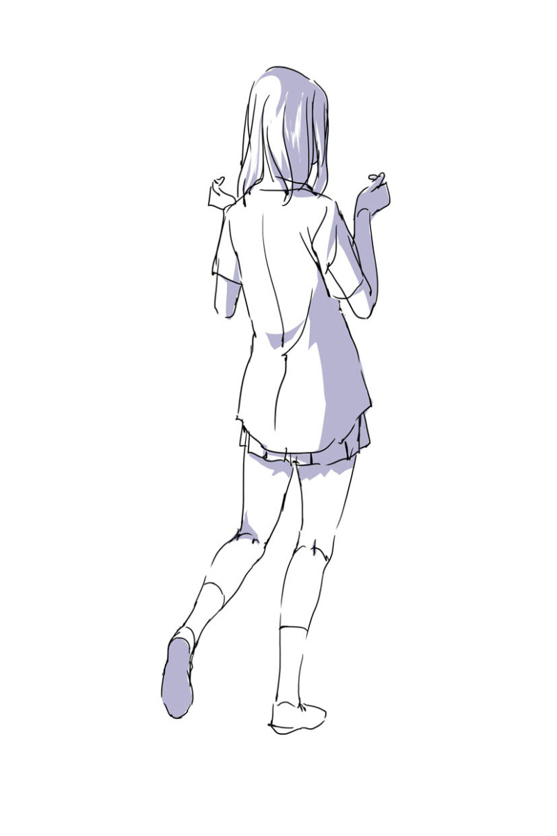 「教程」如何画漫画 part 03 人体动作的自然韵律