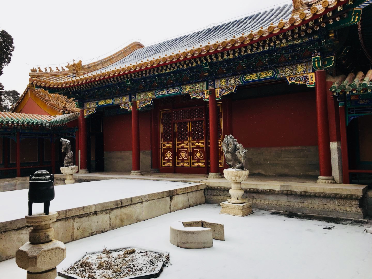 【瞎照】有幸来到故宫建福宫花园 我最喜欢的ncpa(还是雪景)