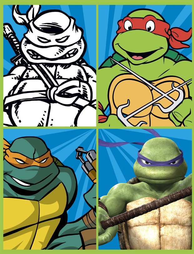 那些行走在童年下水道里的《忍者神龟》