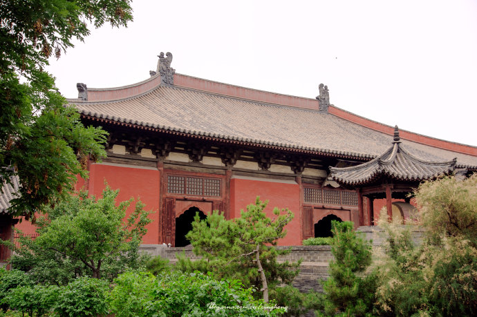 佛光寺文殊殿仅存的悬山顶唐宋古建筑