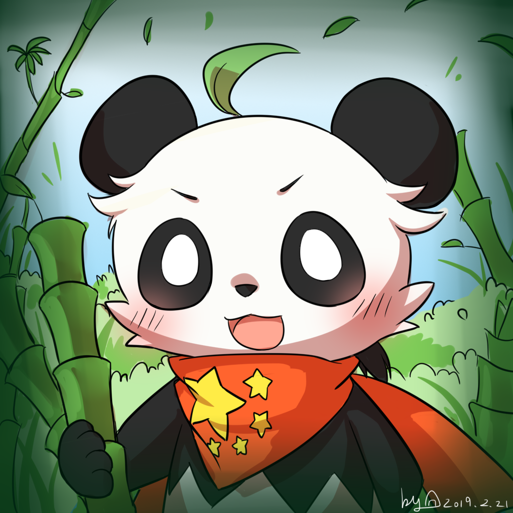 中国大熊猫国际形象潘达子