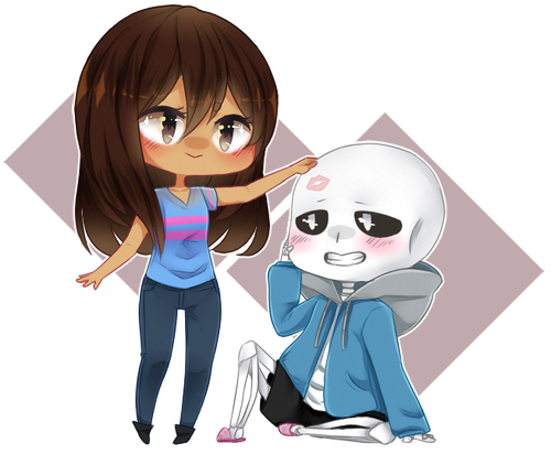 【undertale】傳說之下精美人物圖包 (frisk&sans篇)