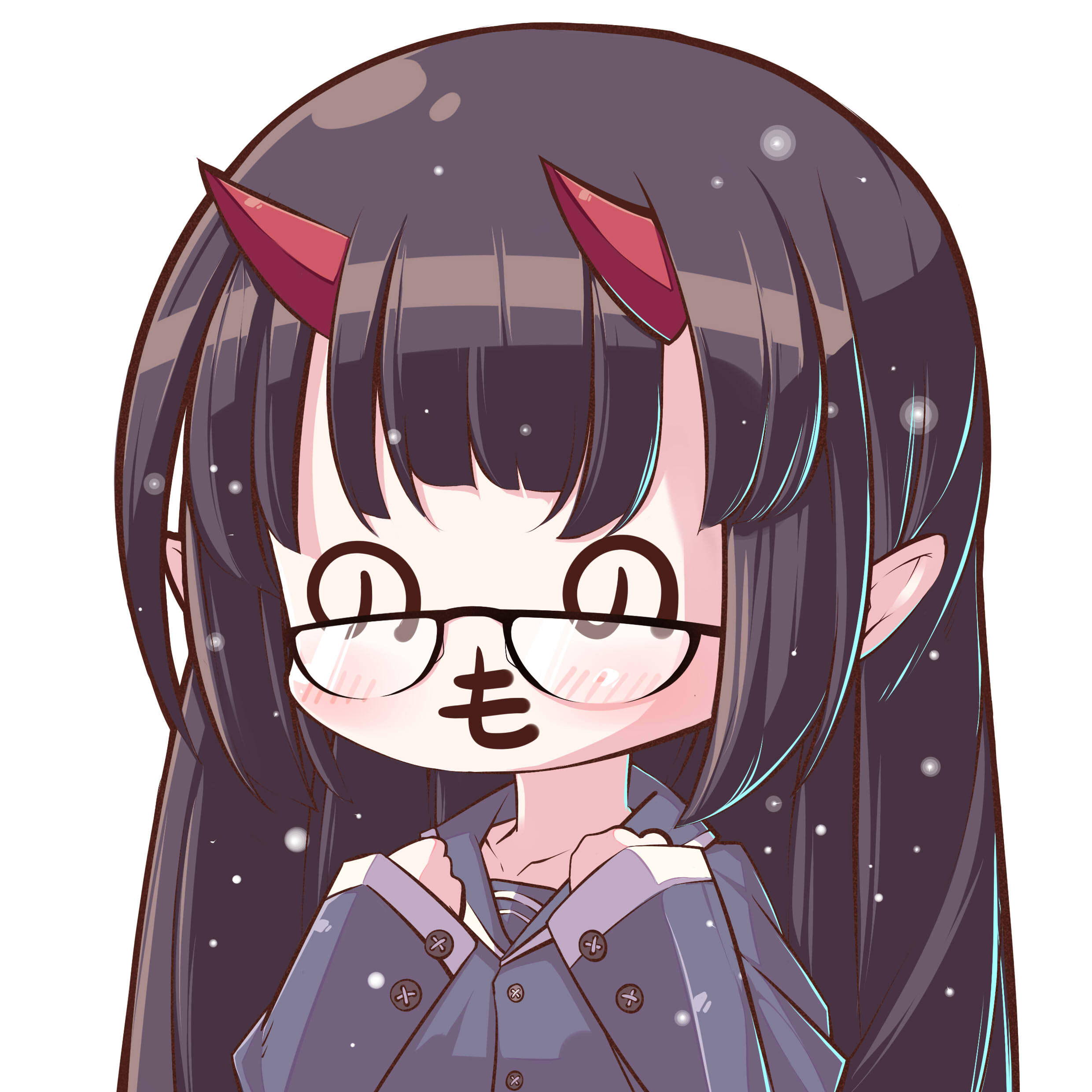 给女儿画的表情包第二弹