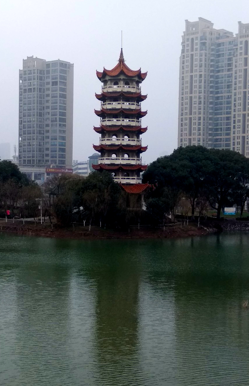 武汉梦泽湖公园图片