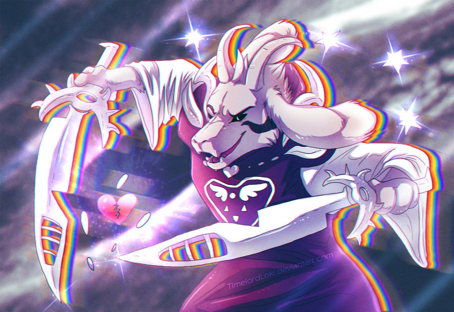 【undertale】传说之下精美人物图包 (asriel dreemurr篇) - acfun