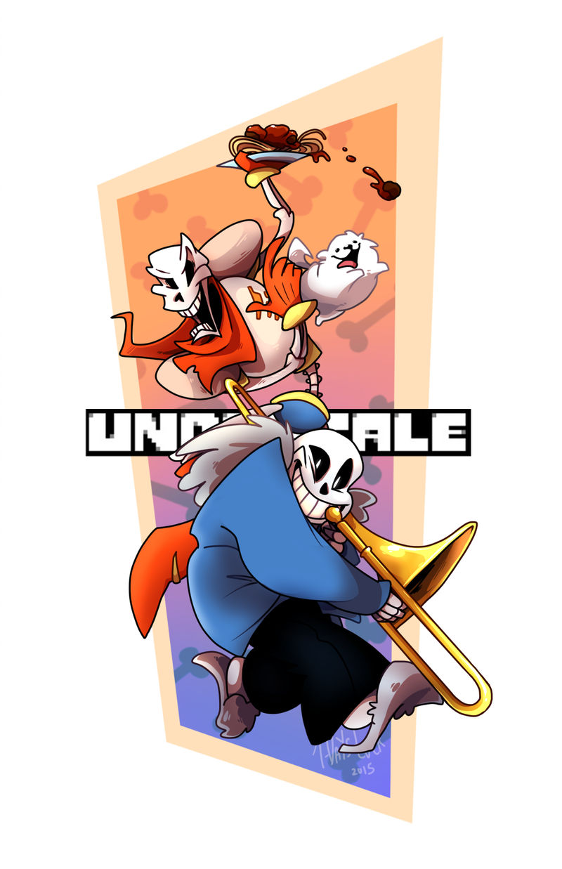 undertale传说之下精美人物图包sanspapyrus篇