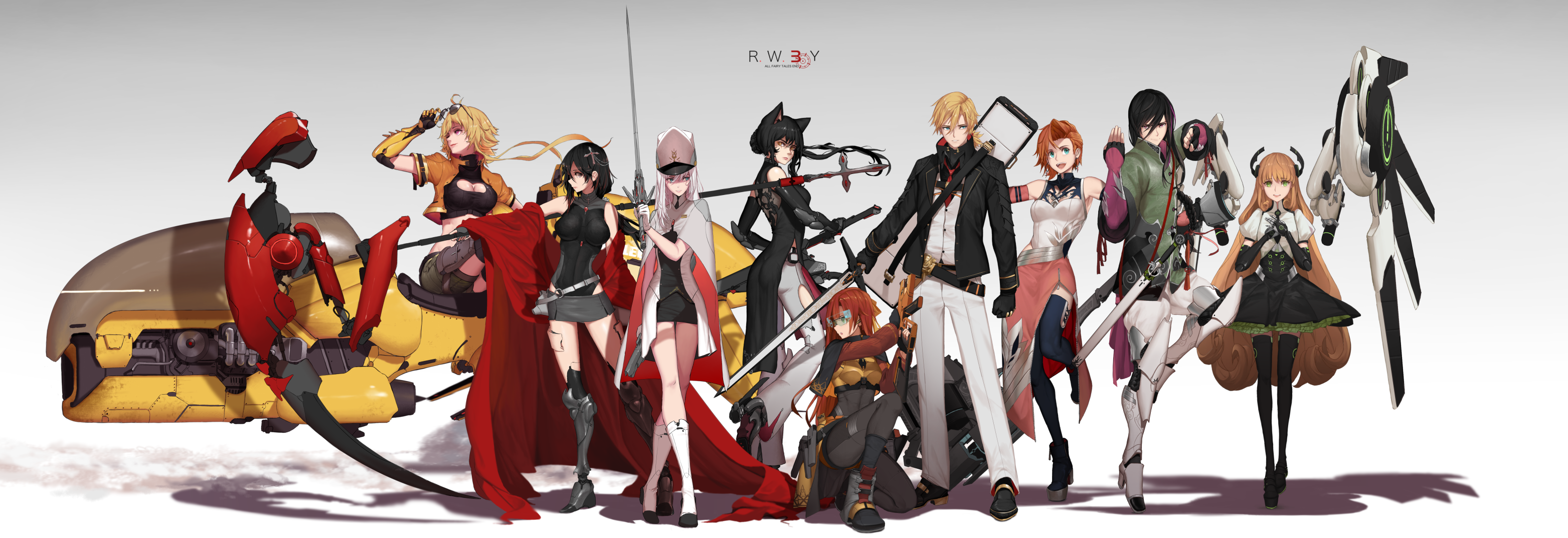 【画师分享】rwby精美人物图包 (dishwasher1910篇)