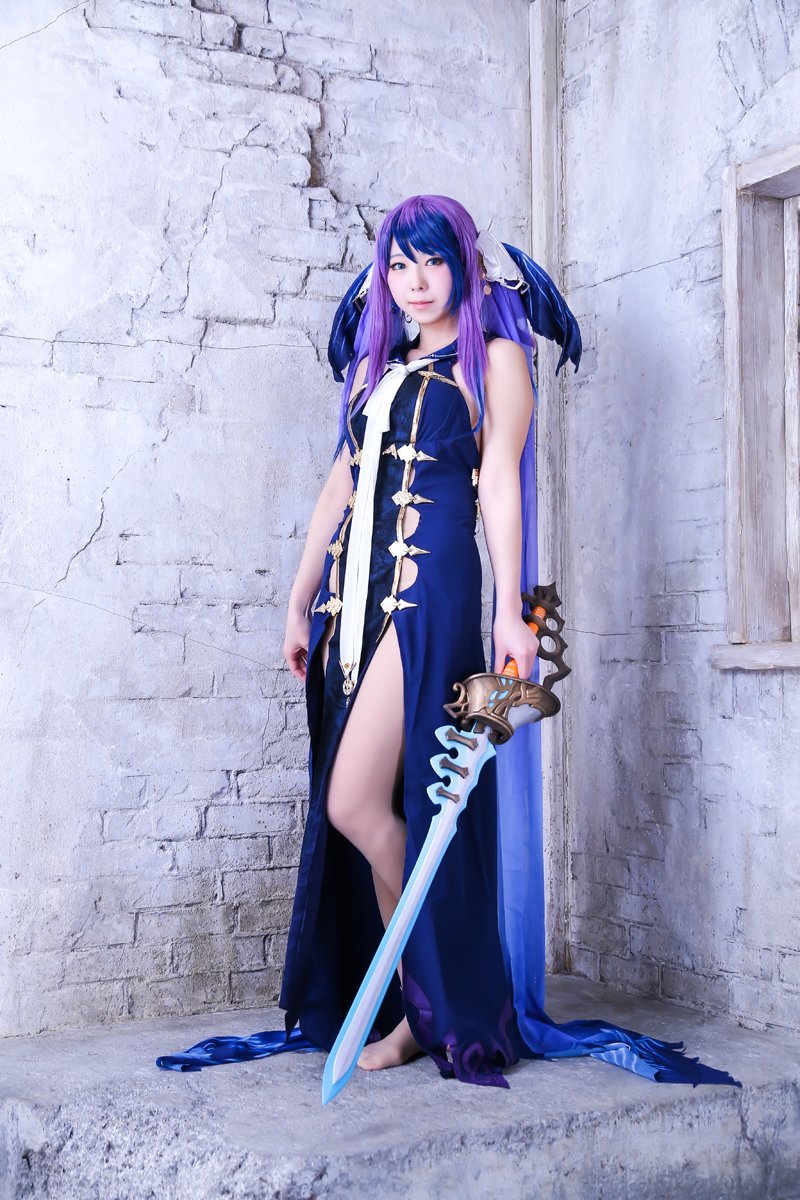 爱宕小忍剑之圣女cos精选