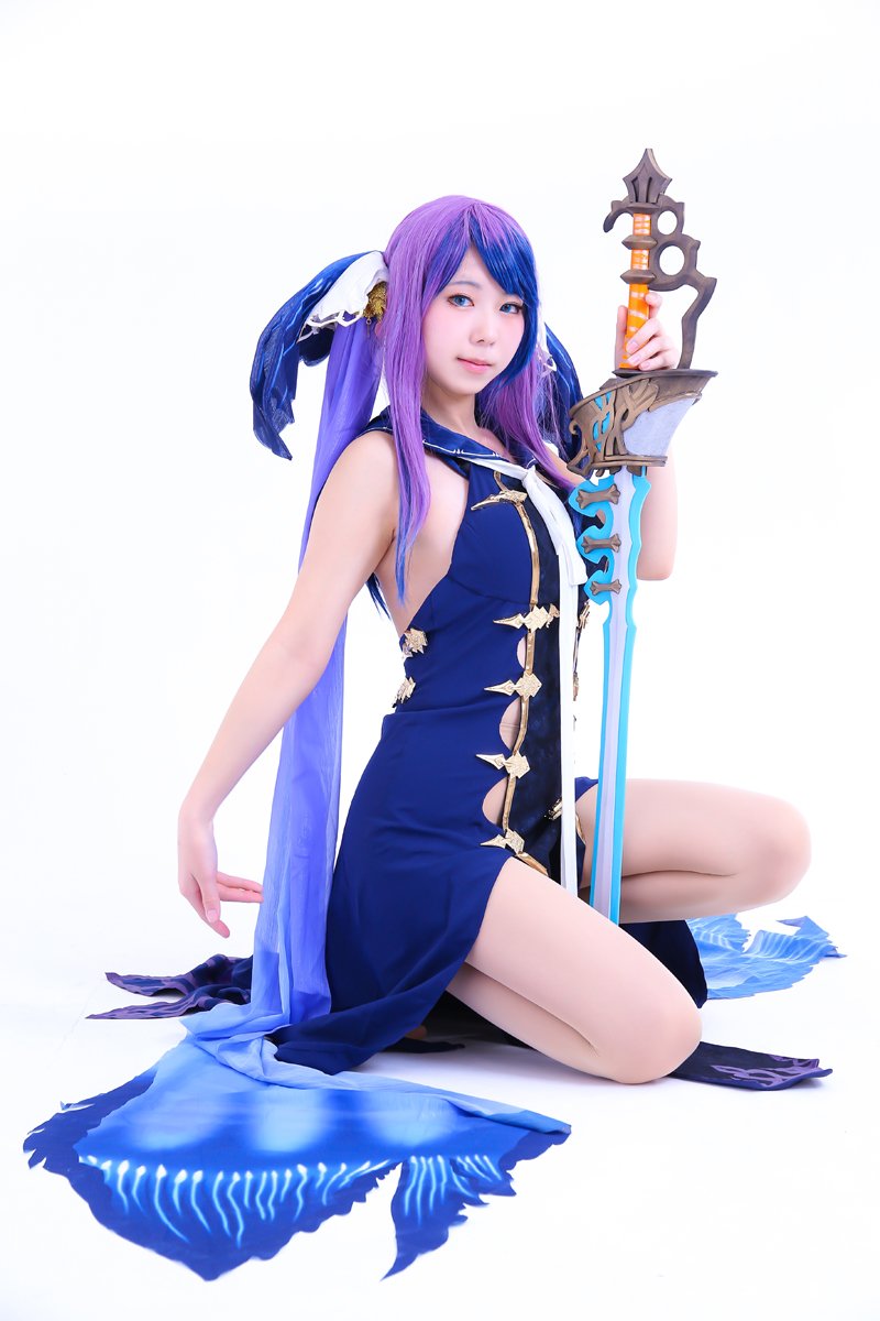 爱宕小忍 剑之圣女-cos精选