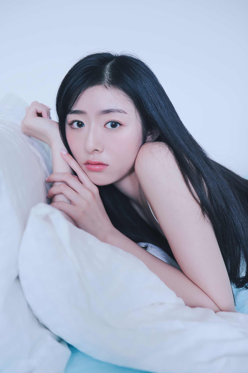 美女冷色系小懒猫