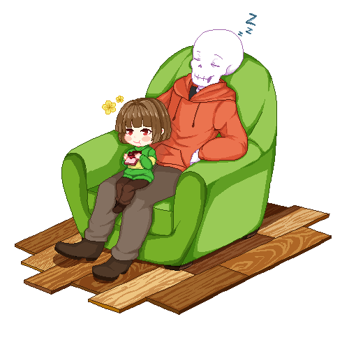 undertale传说之下精美人物图包charapapyrus篇