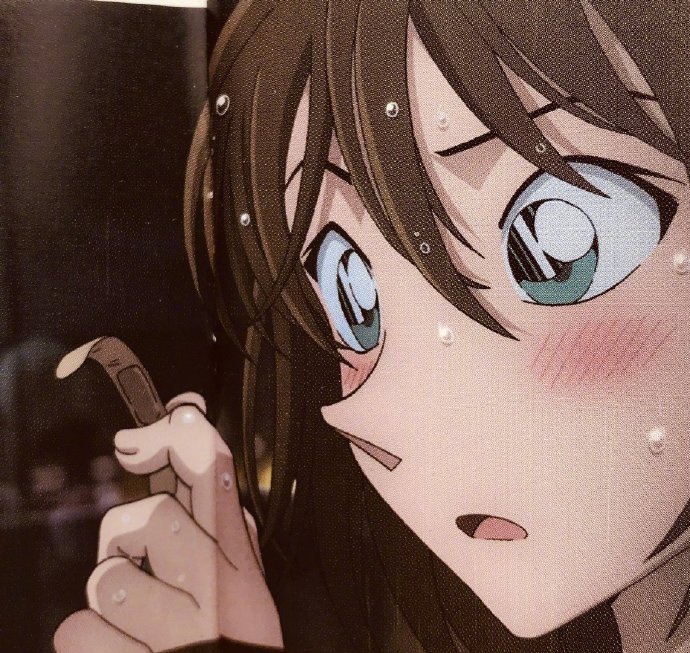 名侦探柯南放下刘海的园子