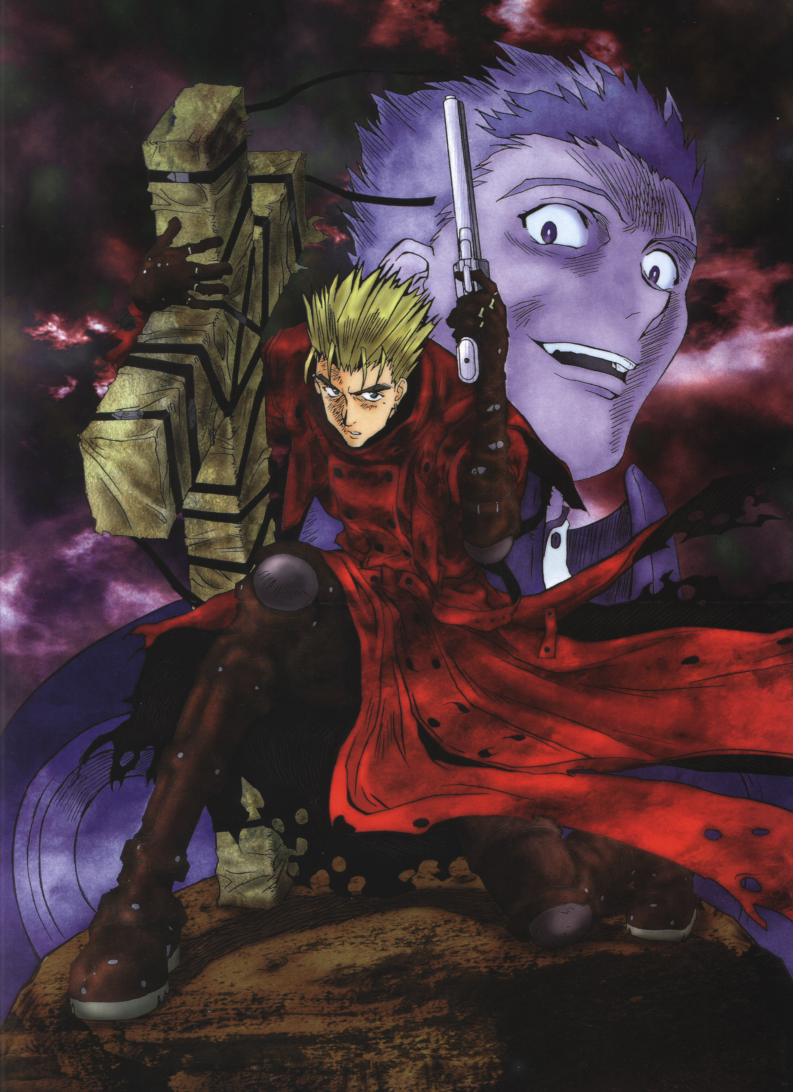 枪神画集trigun art book素材