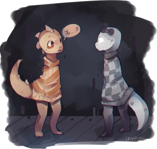 undertale传说之下精美人物图包gonerkid篇