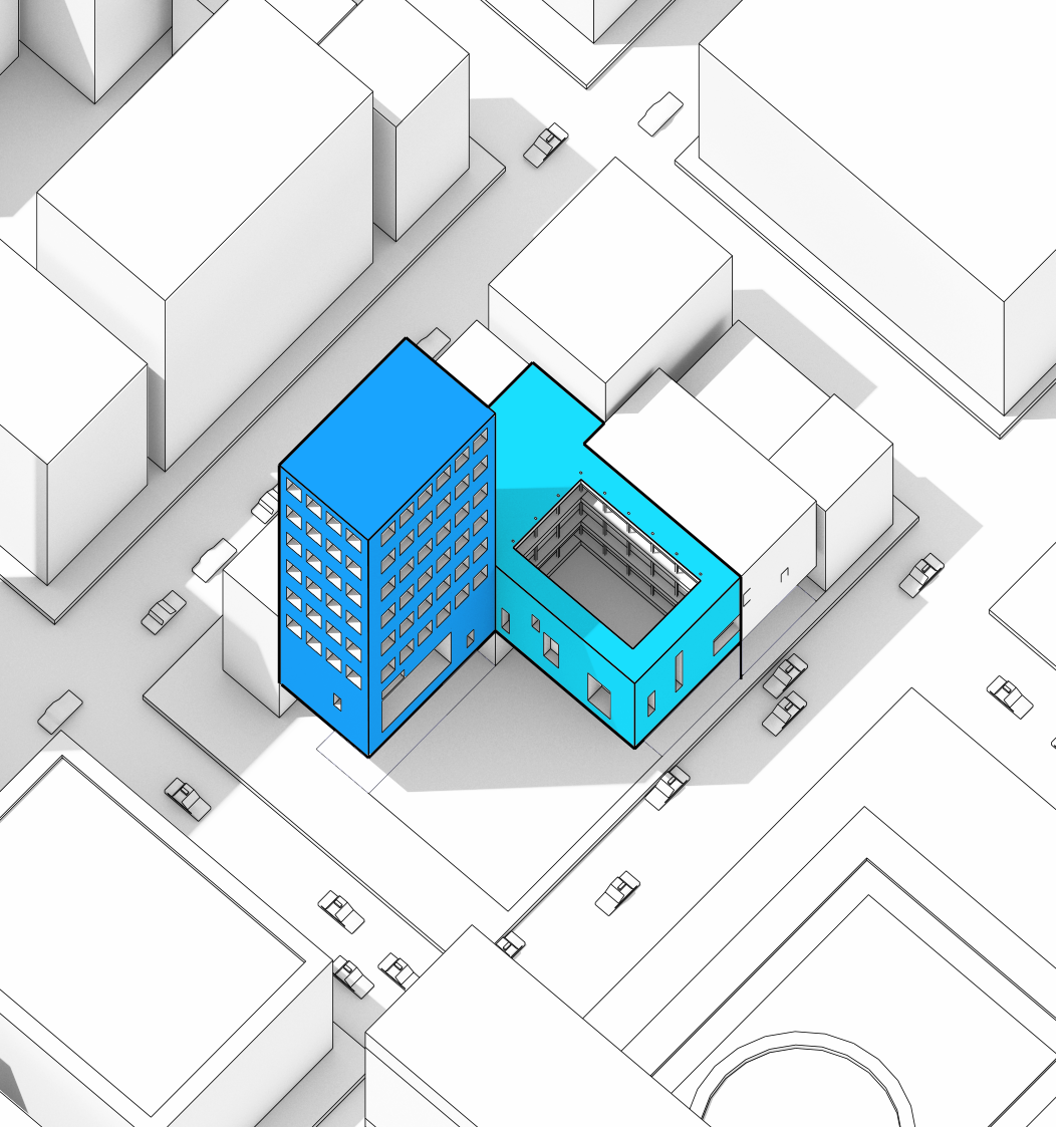 如何用sketchup做出big风格的建筑竞赛分析图
