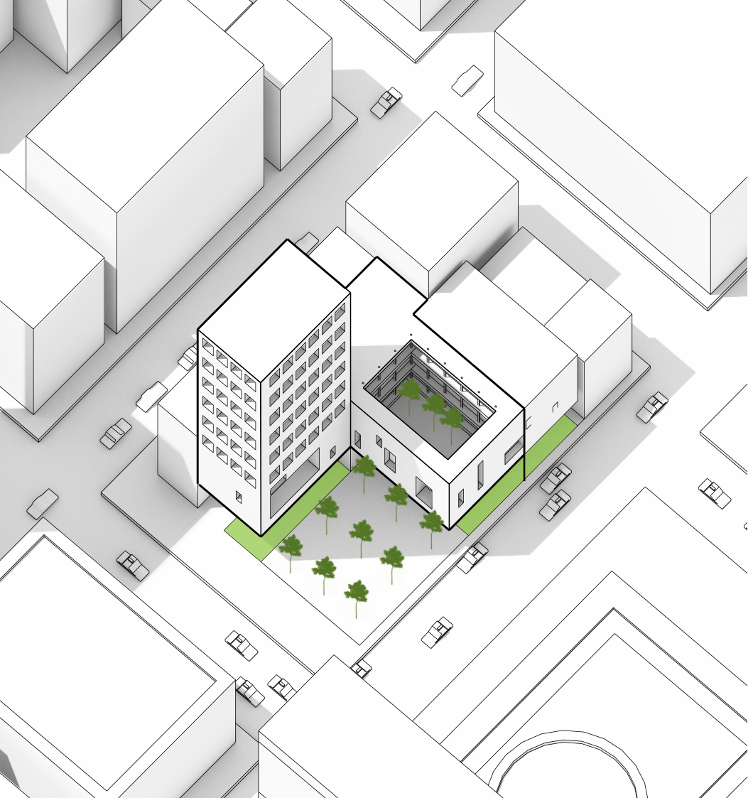 如何用sketchup做出big風格的建築競賽分析圖