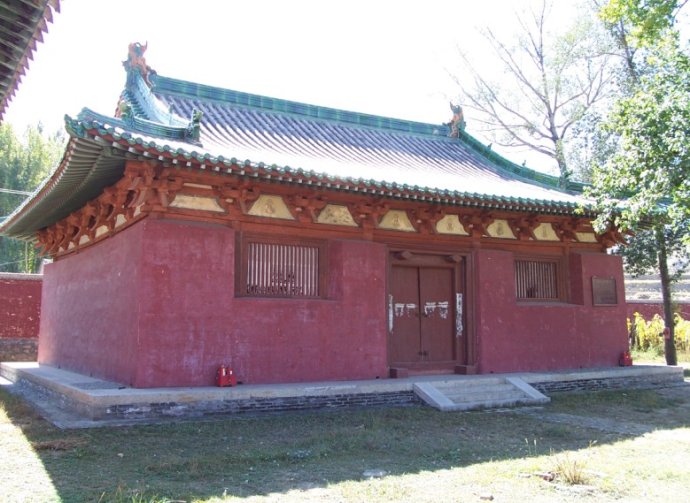 中国传统建筑 唐的样子 91 繁峙县岩山寺文殊殿金代彩塑