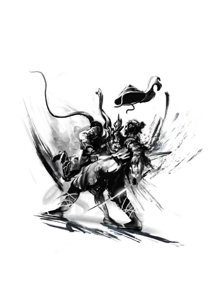 只狼部分原画图集