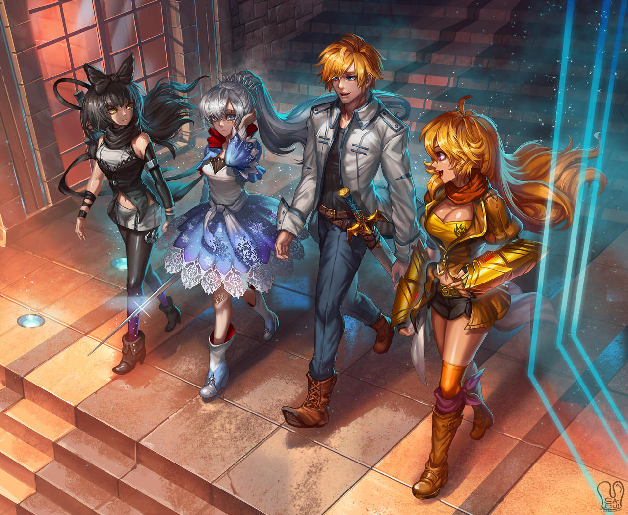 画师分享rwby精美人物图包sadui篇