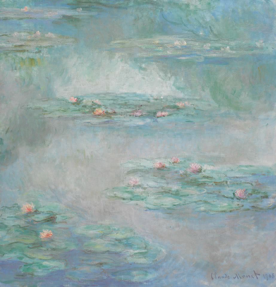 腾讯新闻莫奈睡莲被藏近60年后将拍卖估价25亿元