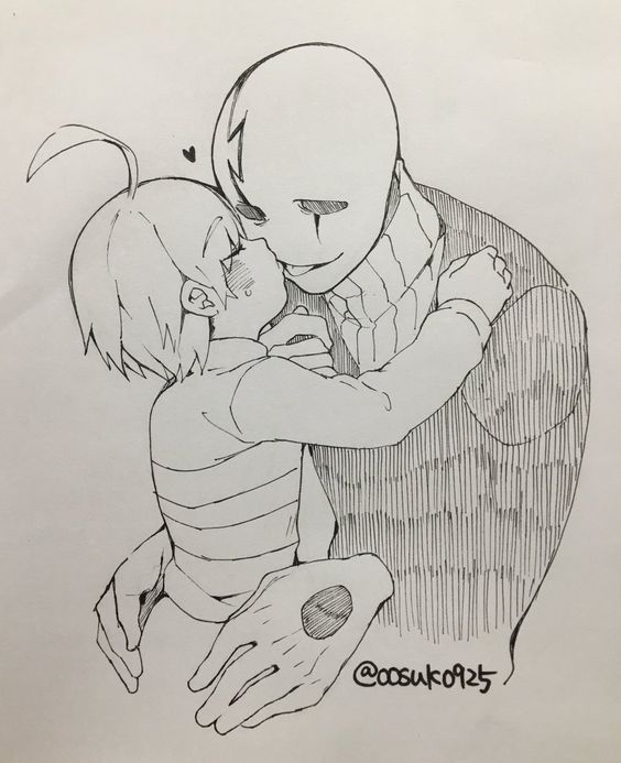 undertale傳說之下精美人物圖包gasterfrisk篇