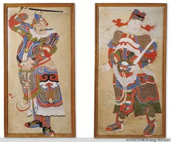 6.青龙(孟章神君)和白虎(监兵神君)(道教)7.赵云和马超(河南)8.