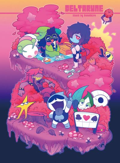 【deltarune】三角符文精美人物图包 (杂图篇)