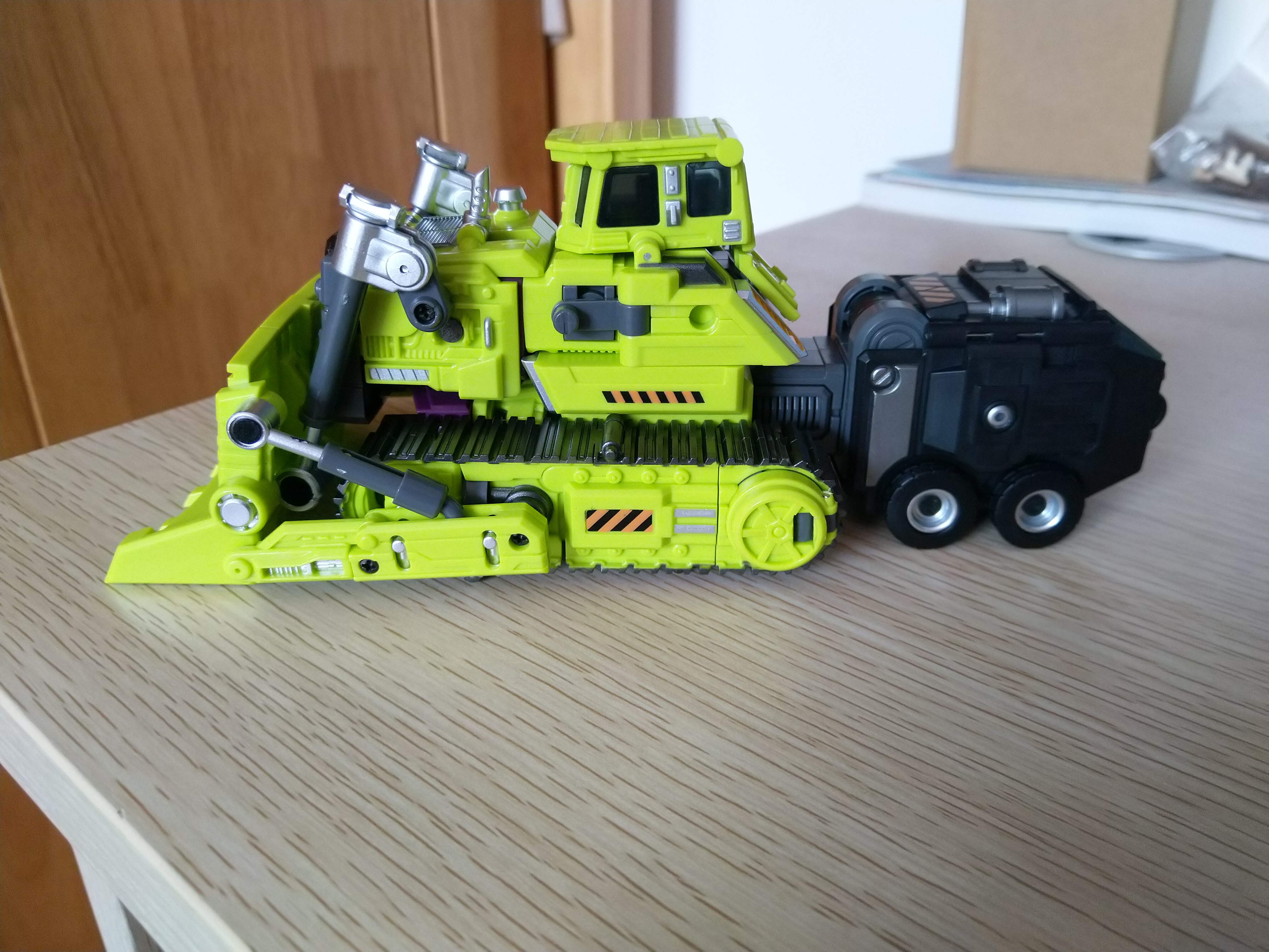 变形金刚玩具之大班大力神吊钩推土机