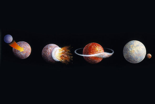 地球演义第二回冥古宙隐生代大碰撞