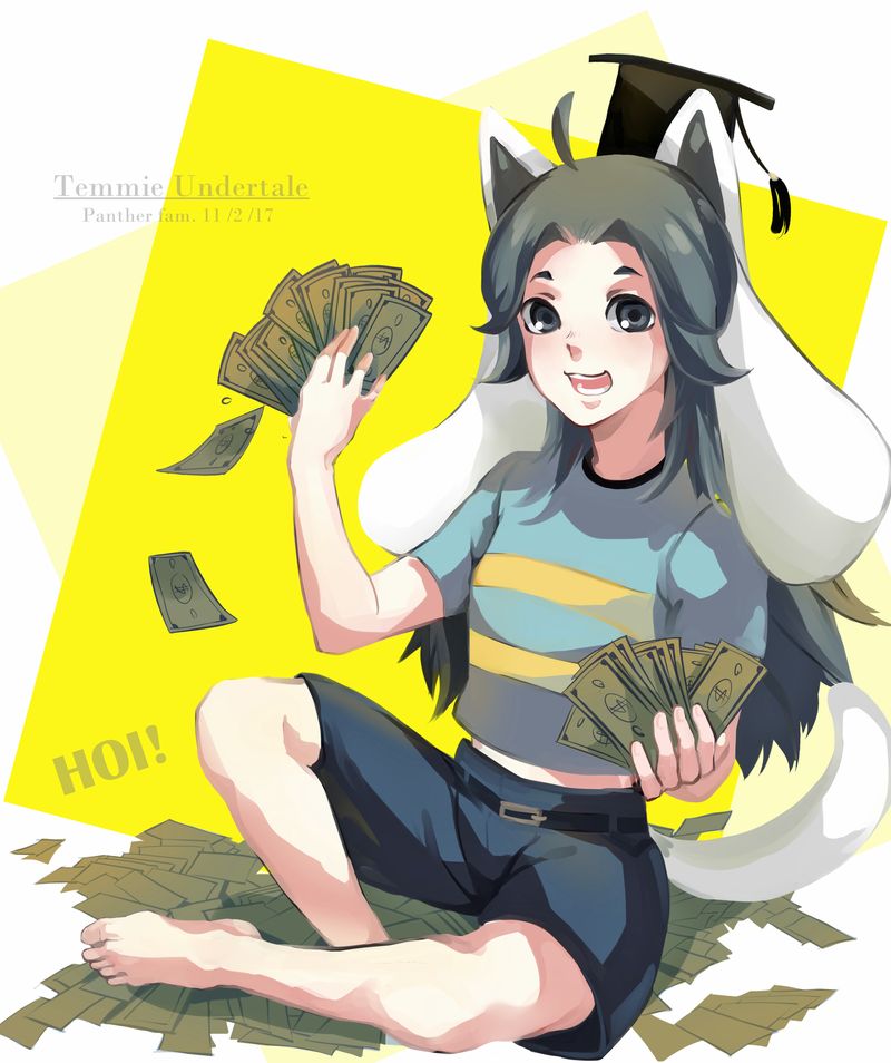 undertale传说之下精美人物图包temmie第2期