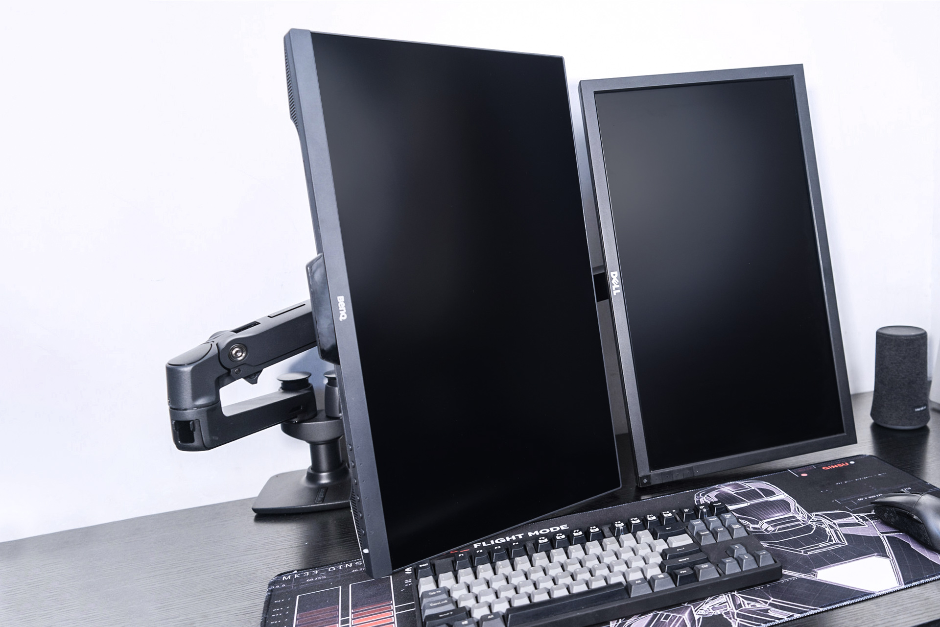 双屏神器爱格升双屏显示器支架