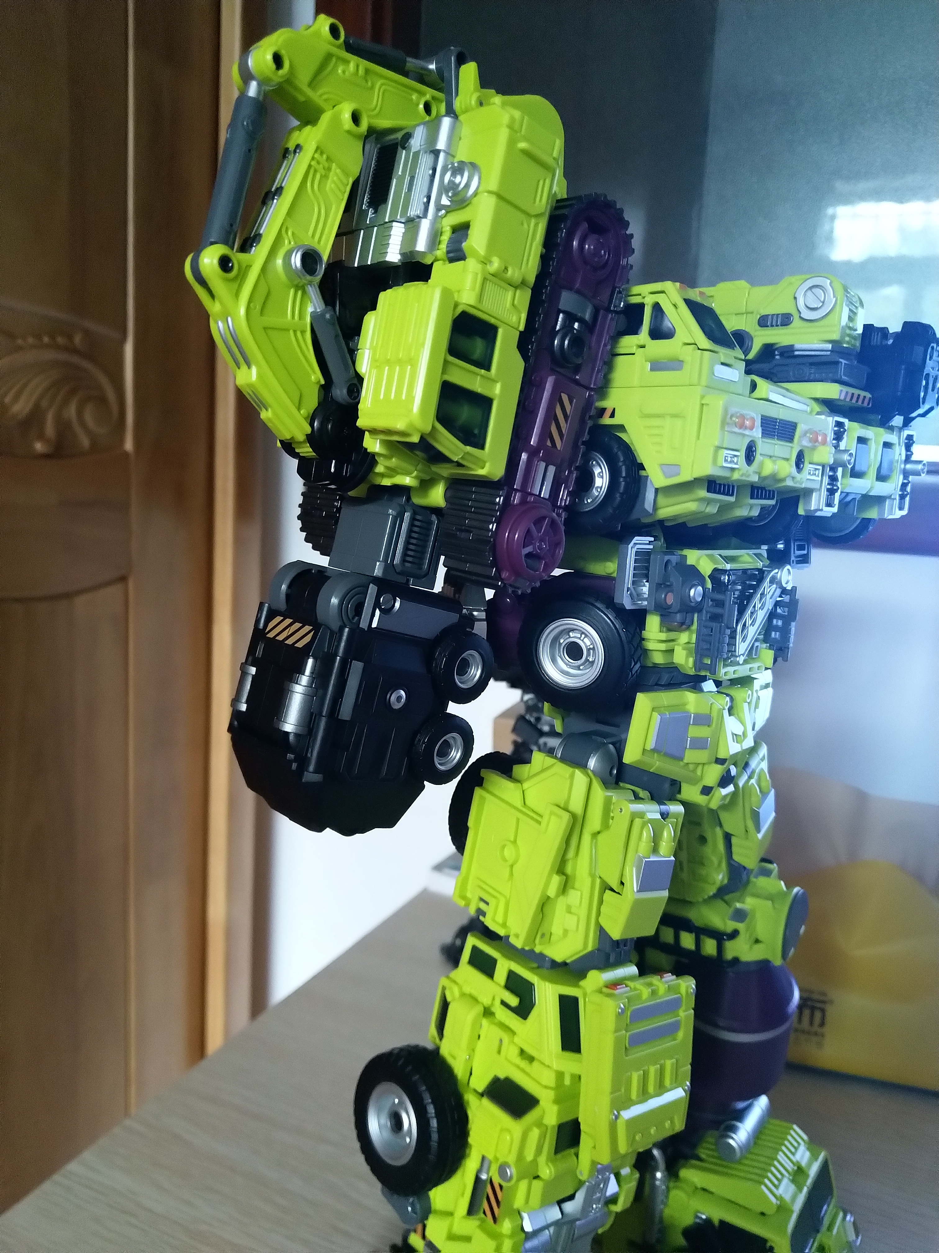 变形金刚玩具之大班大力神合体完整版