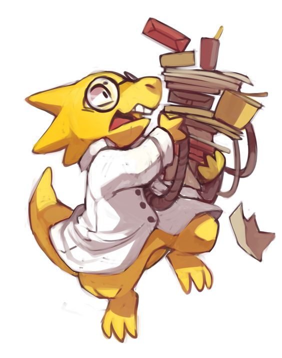 【undertale】传说之下精美人物图包 (alphys篇)