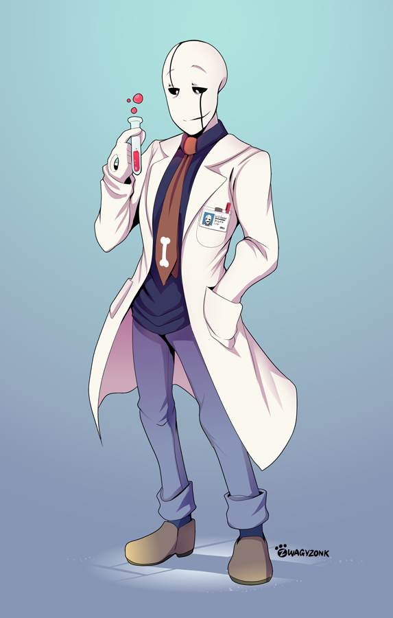 undertale传说之下精美人物图包gaster第3期