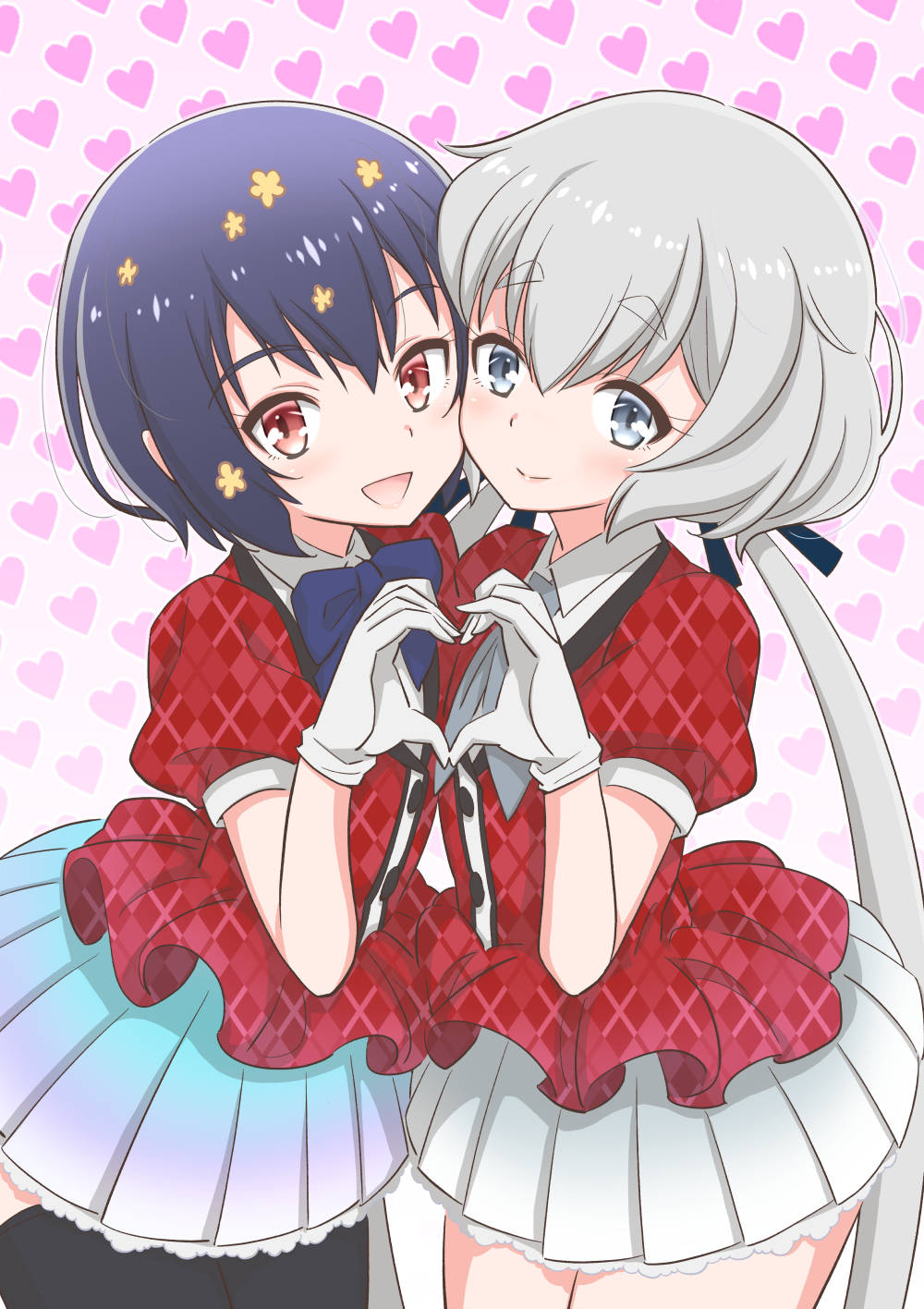 今日推送《佐贺偶像是传奇》水野爱x绀野纯子的养眼图.纯爱党一生推! 