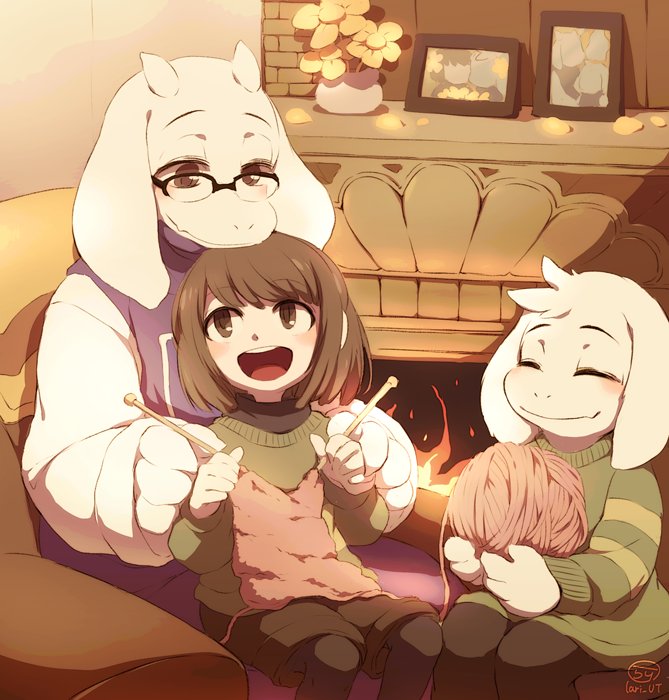 undertale傳說之下精美人物圖包toriecharaasriel篇