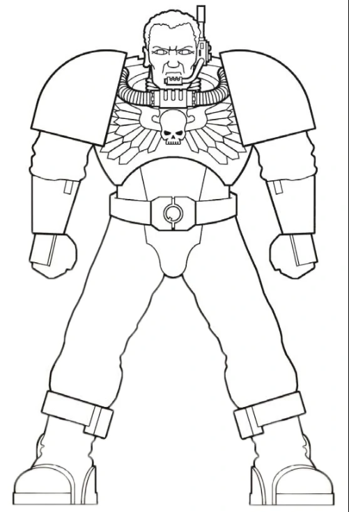 不是每个星际战士都有动力甲----侦察兵护甲 - acfun弹幕视频网
