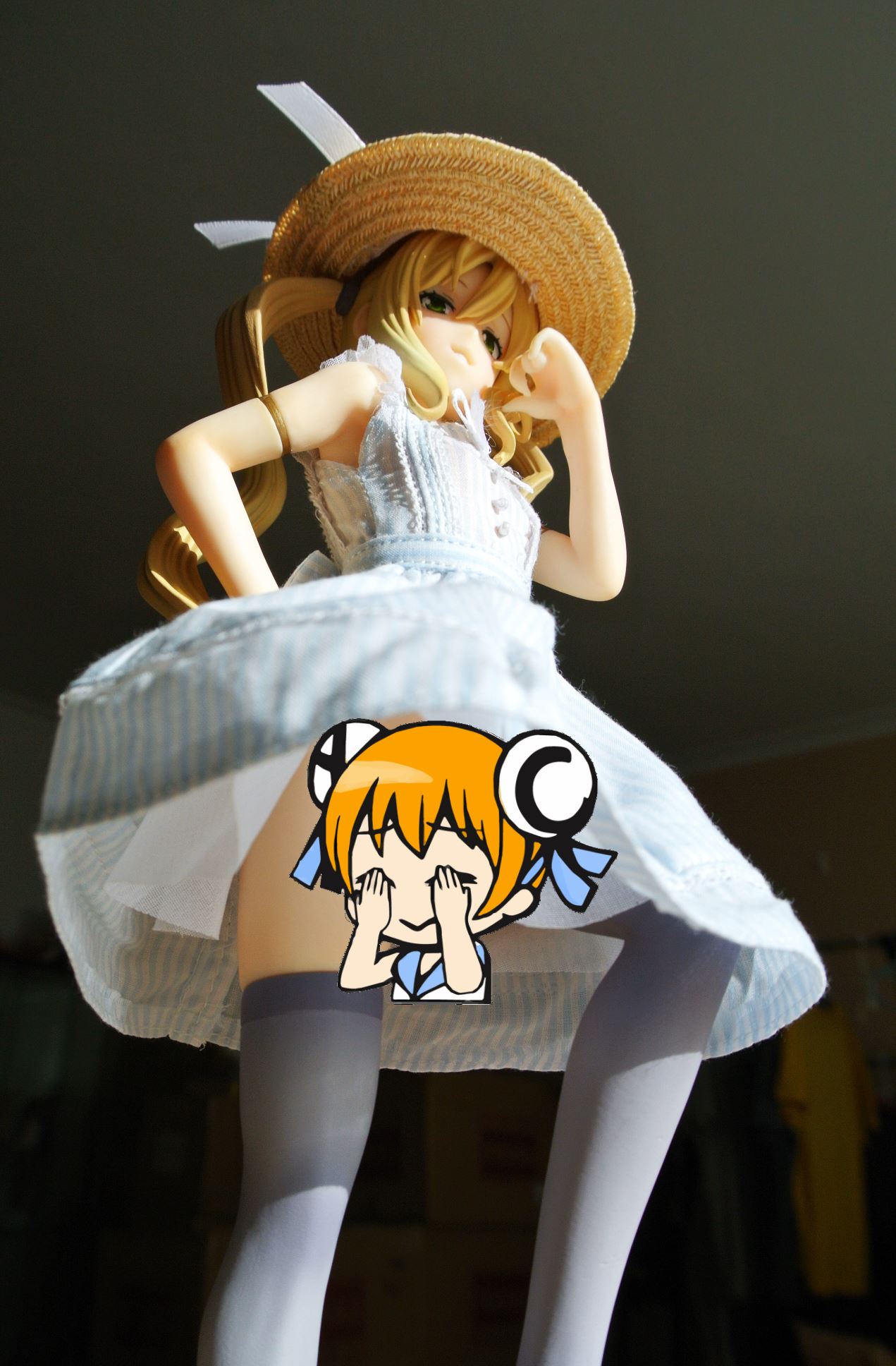 穿上azone娃衣后特别s《魔剑姬》姬神木灵,1/6可脱首先是我老婆伊里野