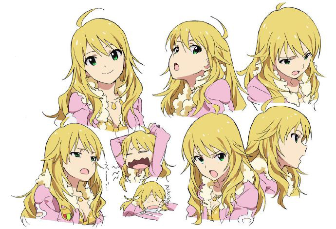 参考动漫角色设计多角度面部表情超强绘画课程