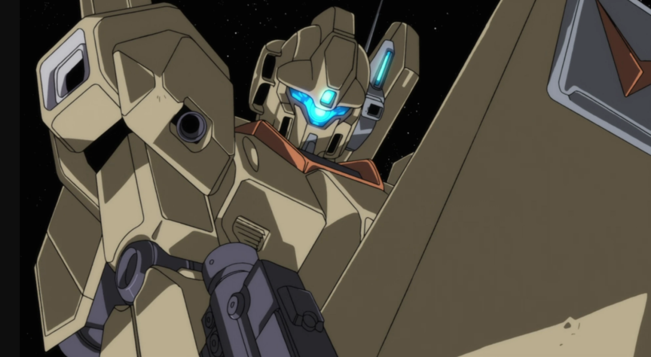 中间圆柱形就是杰钢a2型的核融炉(这也是杰钢a2在高达nt中唯一没有崩