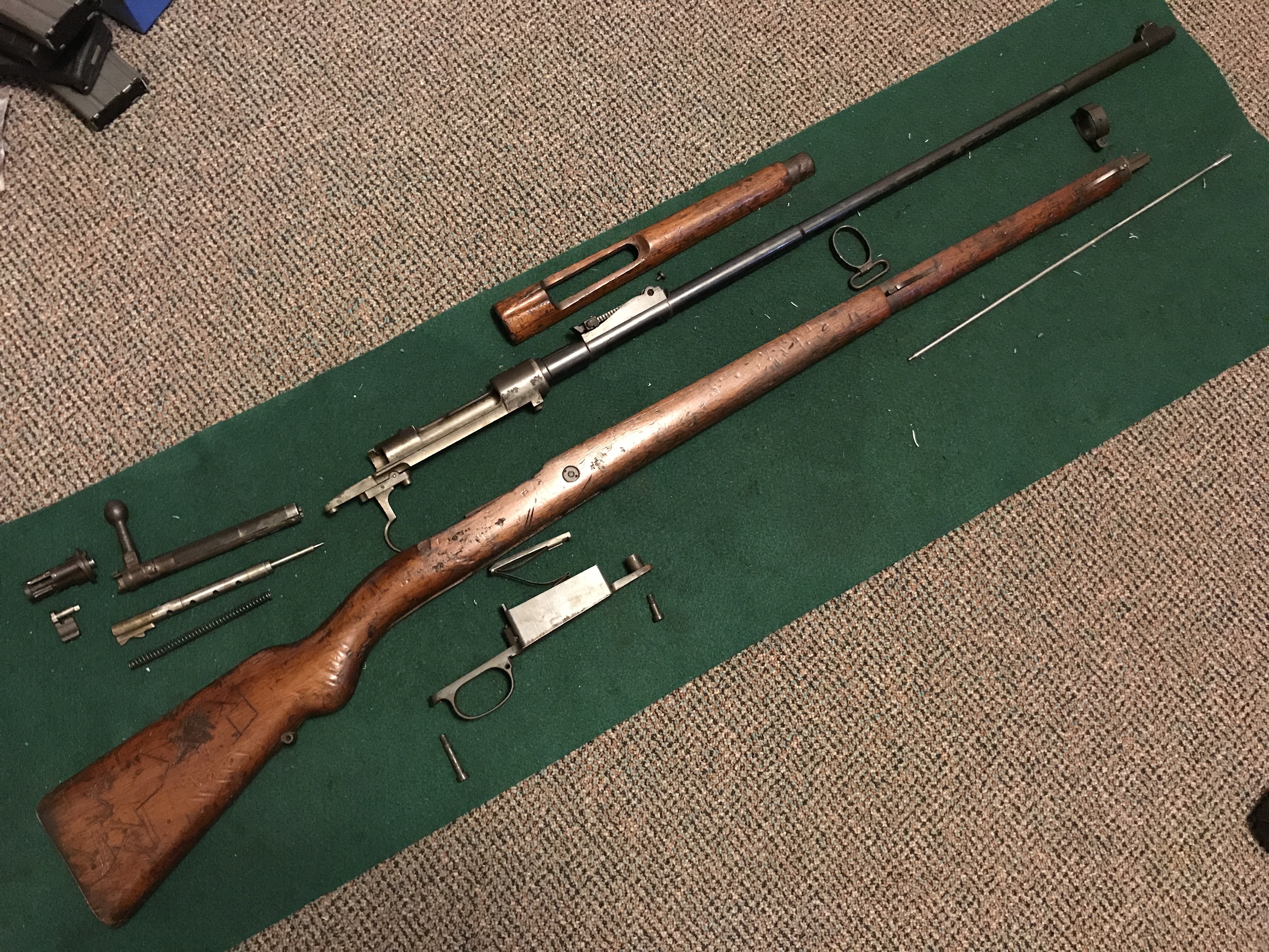 红星劳保原创罕见的国造辽十三式步枪高清大图细看