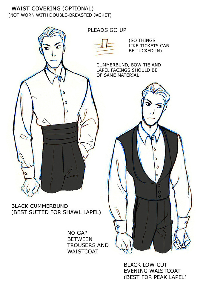 「素材」怎样画动漫礼服小哥哥,专业漫画培训