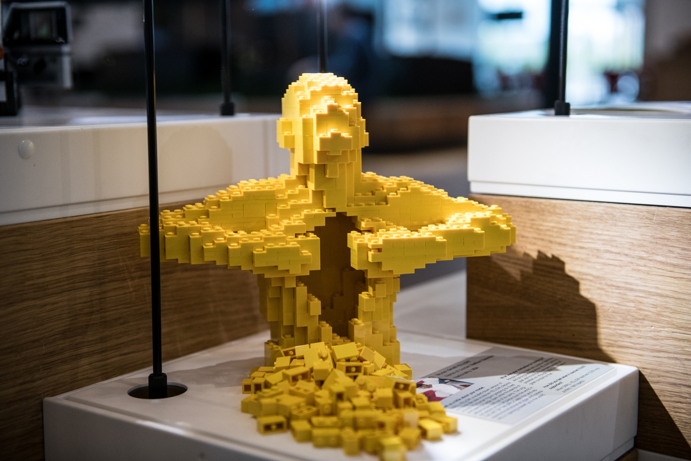 本就是抽象化的乐高作品被外国玩家缩小四分之一还能掌握精髓吗