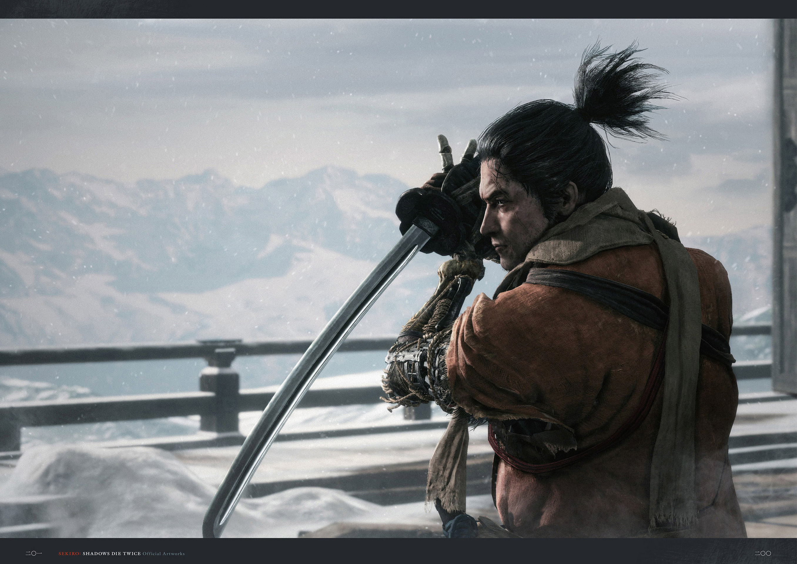 只狼设定集sekiroshadowsdietwiceofficialartwork