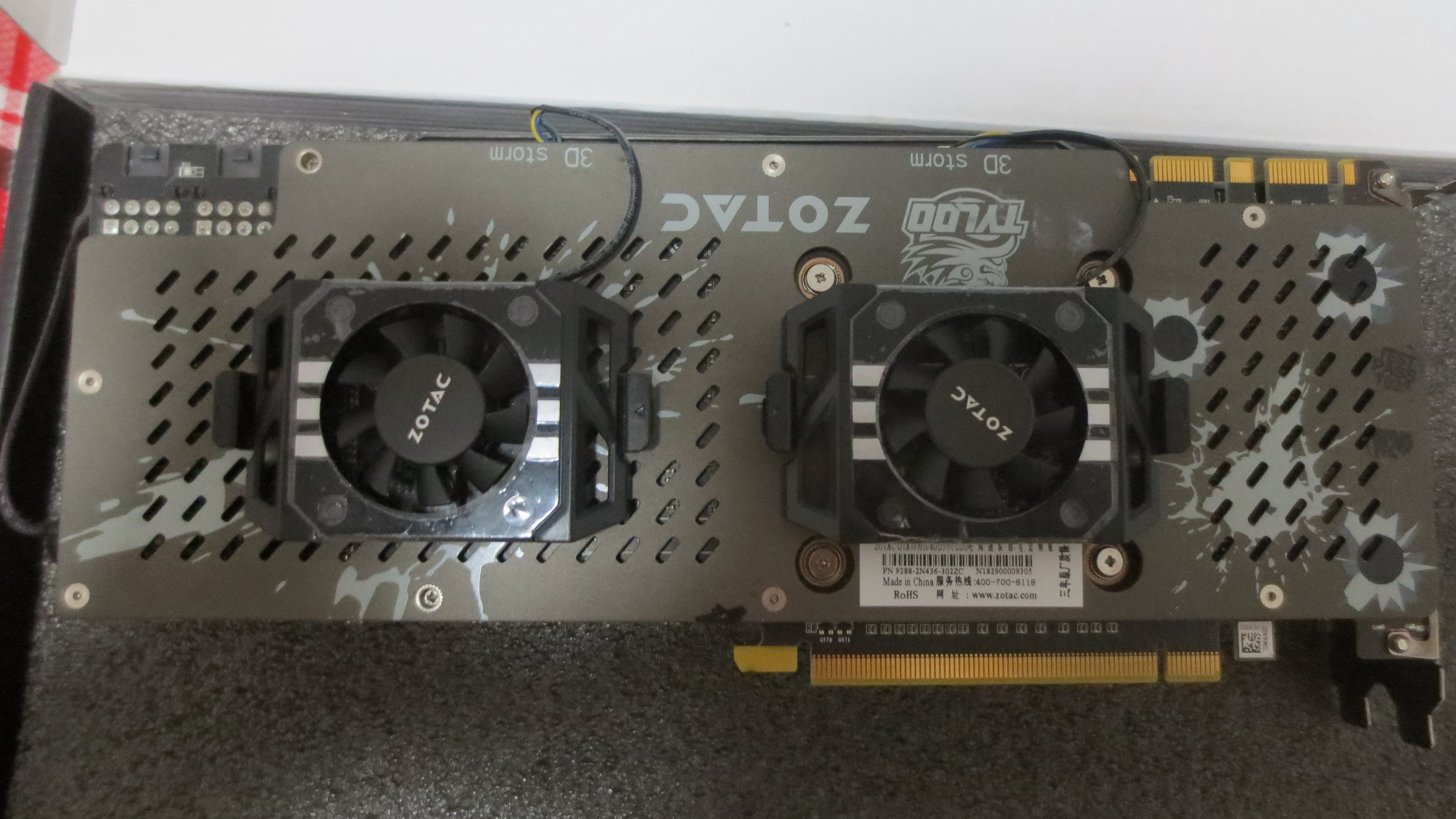 在咸鱼1945收了个索泰1070ti吃鸡版显卡18年67月份出厂成色新我亏了