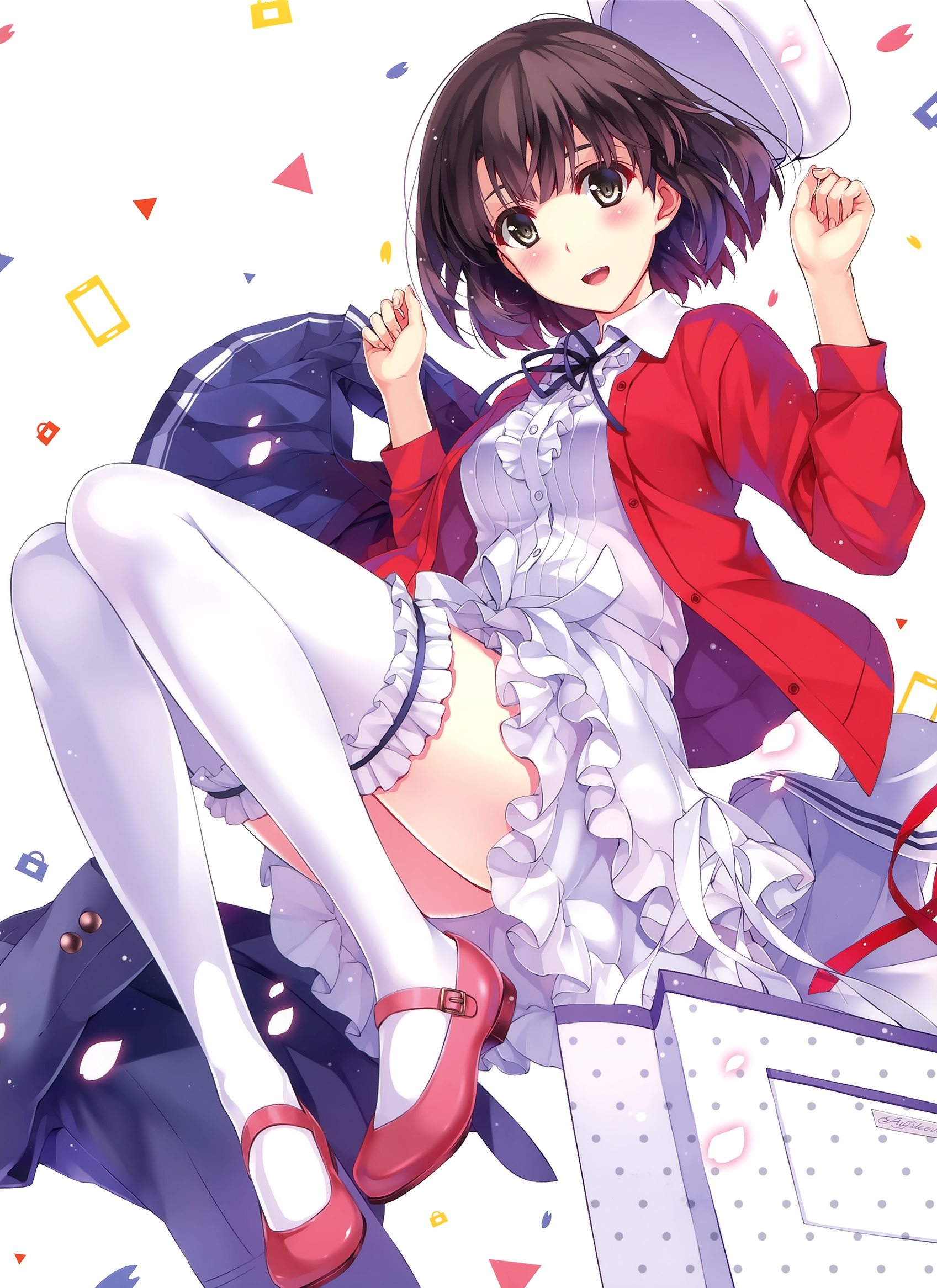 今日推送《路人女主的养成方法》加藤惠的养眼图.