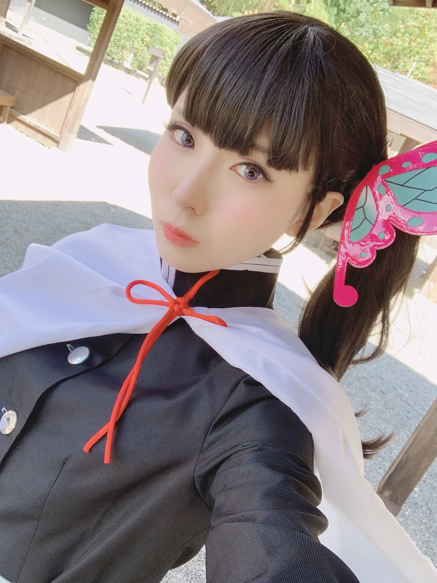 多位蝴蝶忍飘然而至青春水手服清纯上线cos精选